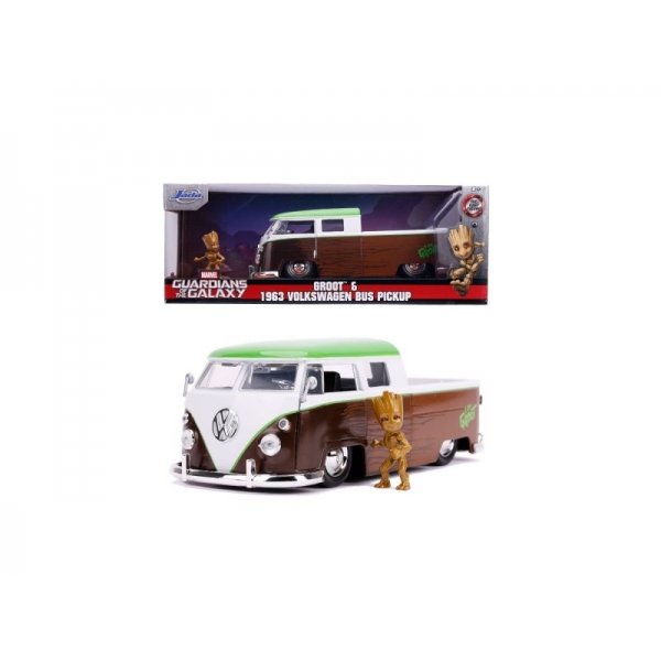 Auto Diecast Groot VW Bus 1:24