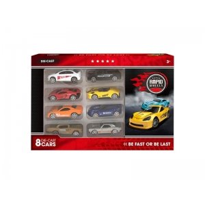 Auto Diecast Set 8 In Doos