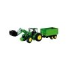 Bruder Tractor John Deere Met Aanhanger