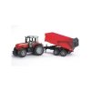 Bruder Tractor Massey Ferguson Met Aanhanger