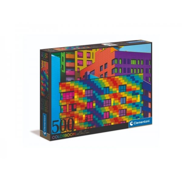 Clementoni Puzzel Color Boom Vierkanten 500 Stukjes