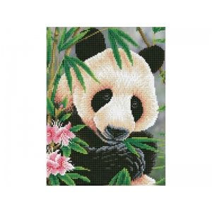 Diamond Dotz Panda 30x40 Cm