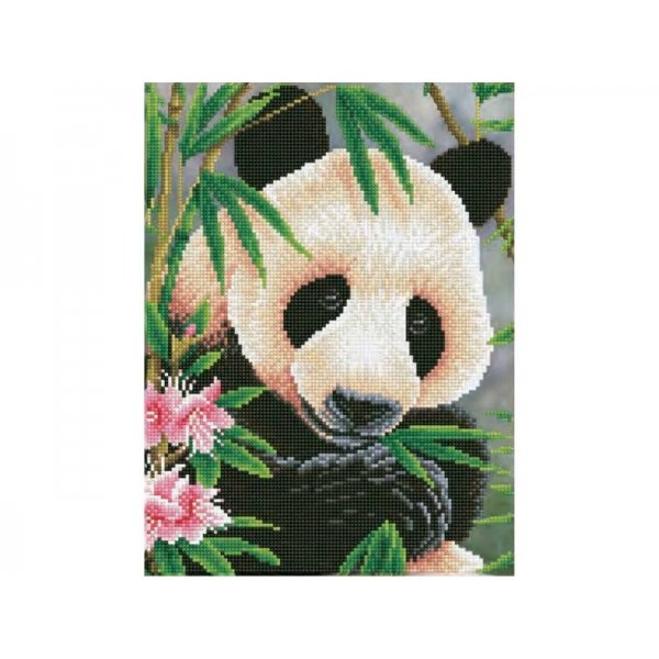 Diamond Dotz Panda 30x40 Cm