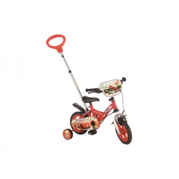 Fiets Disney Cars Met Duwstang 10