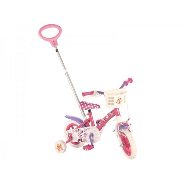 Fiets Minnie Mouse Met Duwstang 10