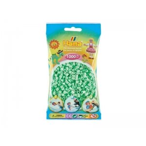 Hama Strijkkralen 1000 Mint Pastel