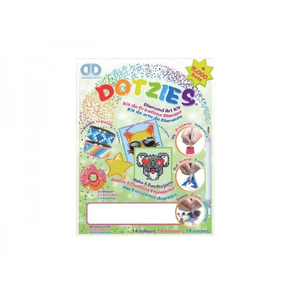 Hobbydoos Dotzies Diamant Art Groen