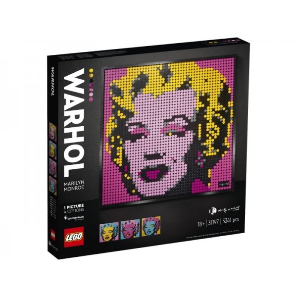 LEGO Art 31197 Andy Warhol's Marilyn Monroe