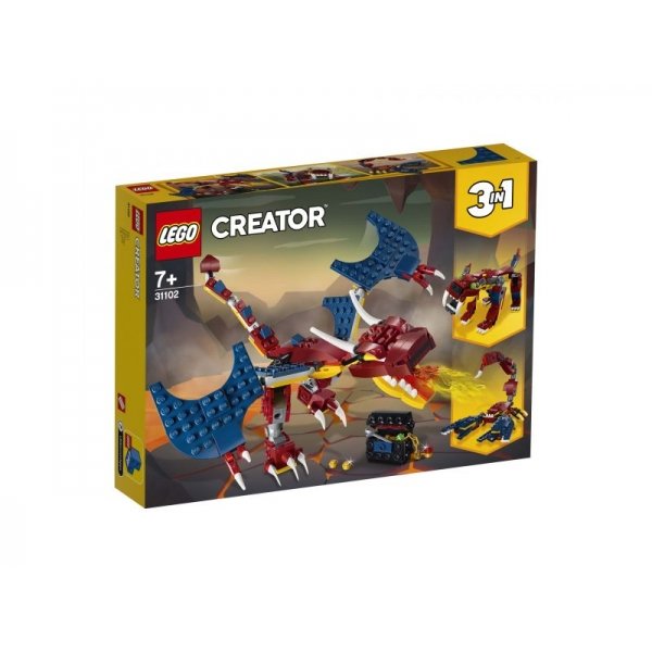 LEGO Creator 31102 Vuurdraak