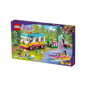 LEGO Friends 41681 Forest Camper Van And Sailboat