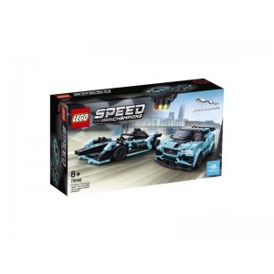 LEGO Speed Champions 76898 Formula E Panasonic Jaguar Racing GEN2 Car & Jaguar I