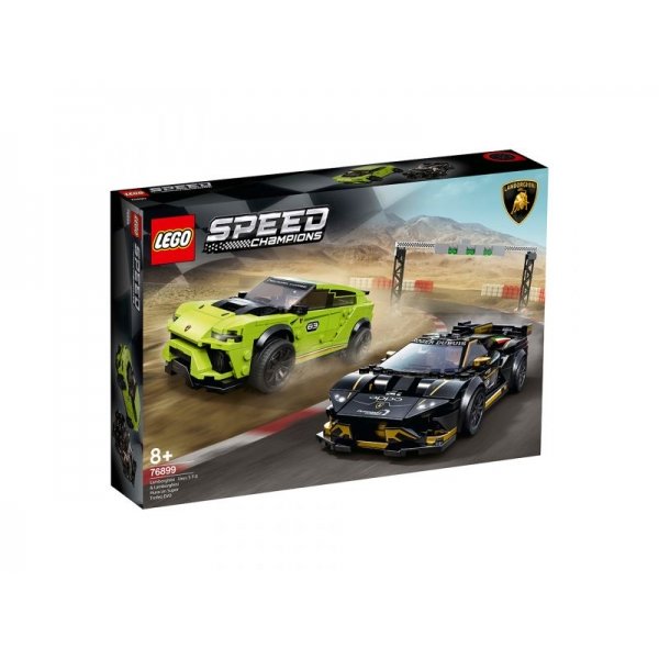 LEGO Speed Champions 76899 Lamborghini Urus ST-X & Lamborghini Huracán Super Tro