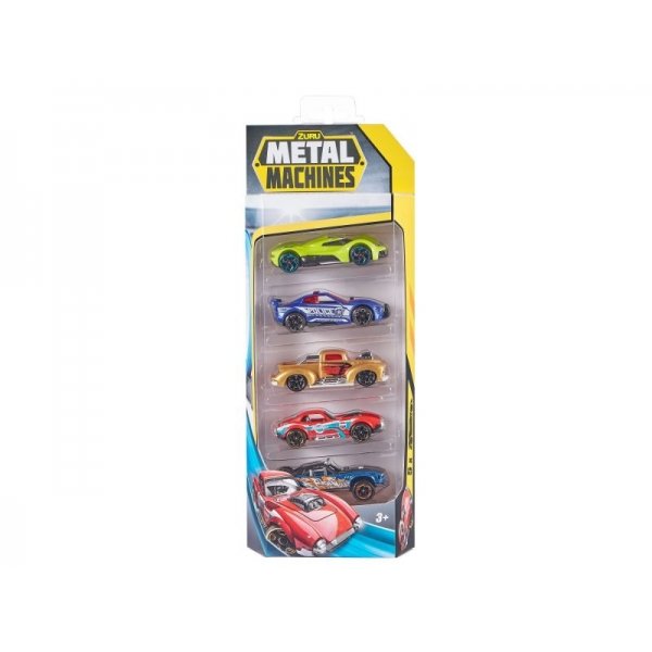 Zuru Metal Machines Diecast Auto's 5 Pack Assorti