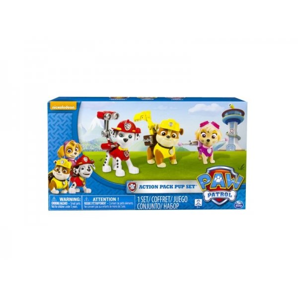 Paw Patrol Action Pack 3 Pack Marshall