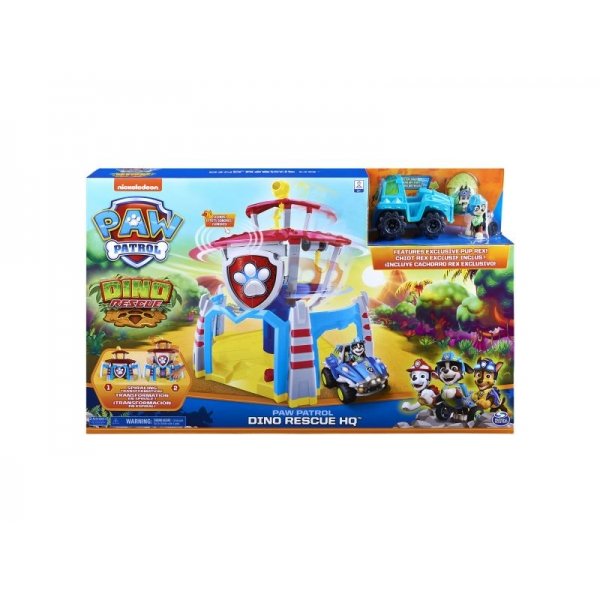 Paw Patrol Dino Headquarters Playset