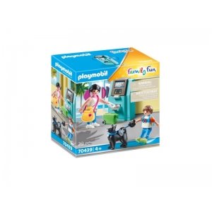 Playmobil 70439 Vakantiegangers Met Geldautomaat