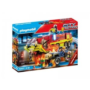 Playmobil 70557 Brandweer Met Brandweerwagen