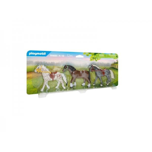 Playmobil 70683 Country 3 Paarden