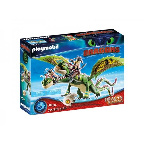 Playmobil 70730 Dragon Racing: Schorrie &  Morrie Met Burp & Braak