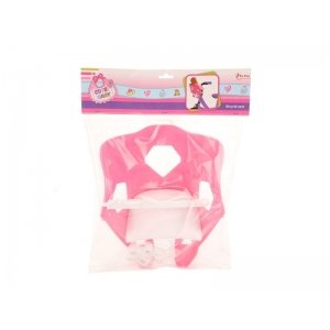 Poppenfietsstoel Baby Roze