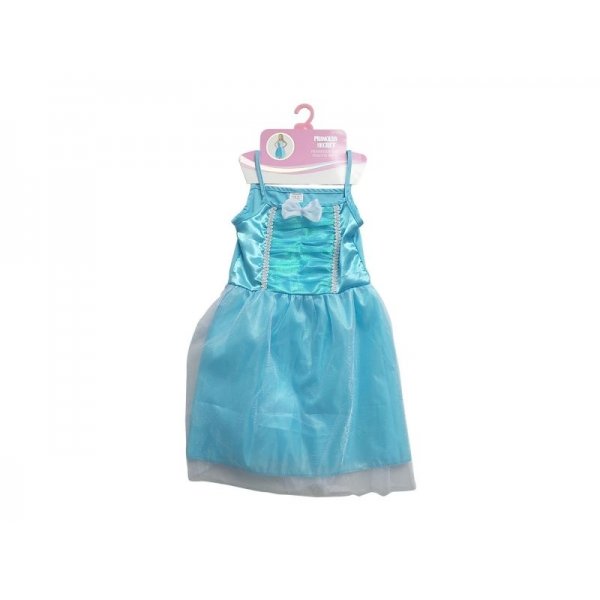 Prinsessenjurk Blauw 6-8 Jaar