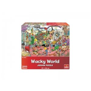 Puzzel Wacky World Petshop 1000st