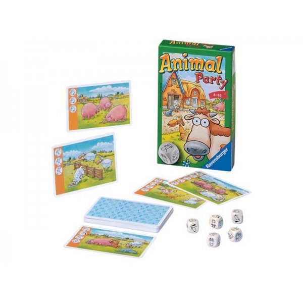 Spel Animal Party Pocketspel