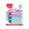 Tekstmarkers Glitter Pastel 4x Assorti Maped