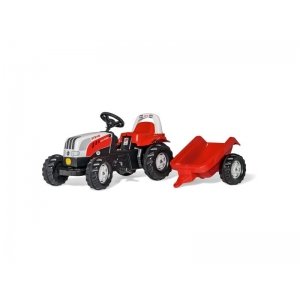 Traptractor Rolly Toys Steyr 6190CVT Met Aanhanger