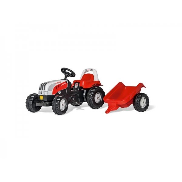 Traptractor Rolly Toys Steyr 6190CVT Met Aanhanger