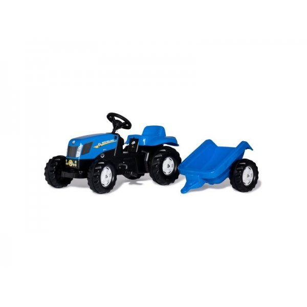 Traptractor RollyKid New Holland Met Aanhanger