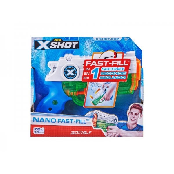 Waterpistool X-Shot Fast Fill Nano Zuru