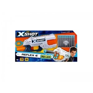 Zuru X-Shot Reflex 6 Blaster met 16 Darts