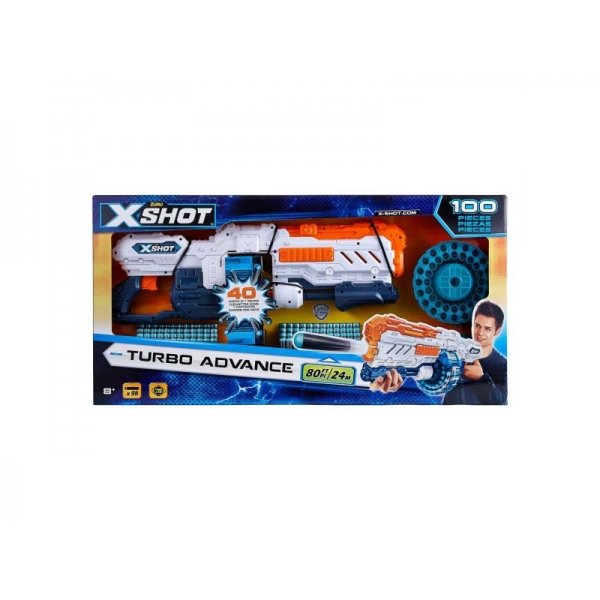 Zuru X-Shot Excel Turbo Advance Blaster met 96 Darts