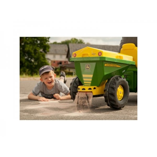 Aanhanger Rolly Toys John Deere Strooiwagen