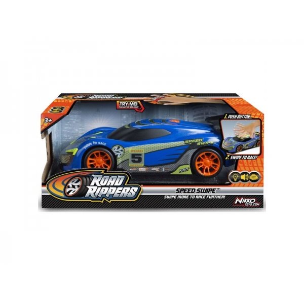 Auto Road Rippers Speed Swipe Blauw Battery Operated