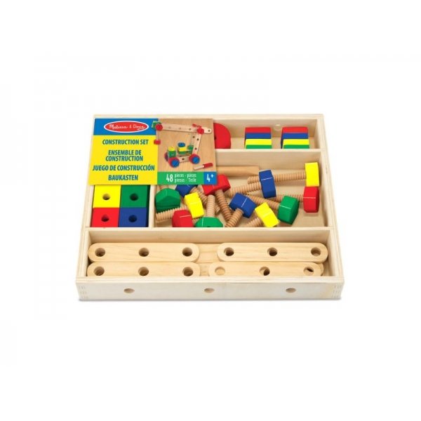 Constructie Set Hout 48 Delig