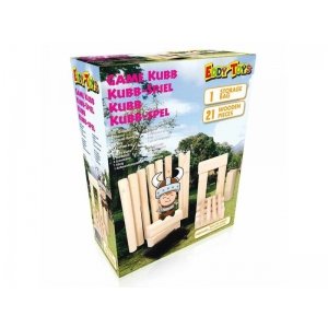 Kubb Spel 21 Delig 30 Cm