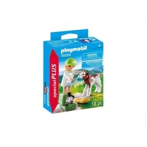 Playmobil 70252 Dierenarts Met Kalf