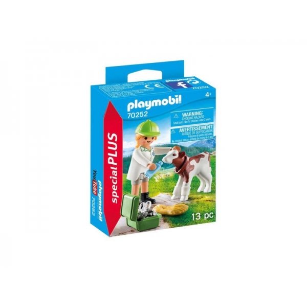 Playmobil 70252 Dierenarts Met Kalf