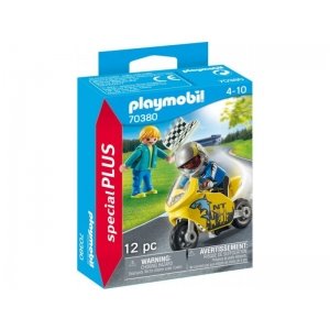 Playmobil 70380 Jongens Met Motor