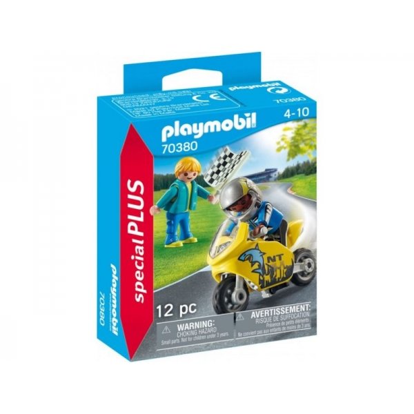 Playmobil 70380 Jongens Met Motor