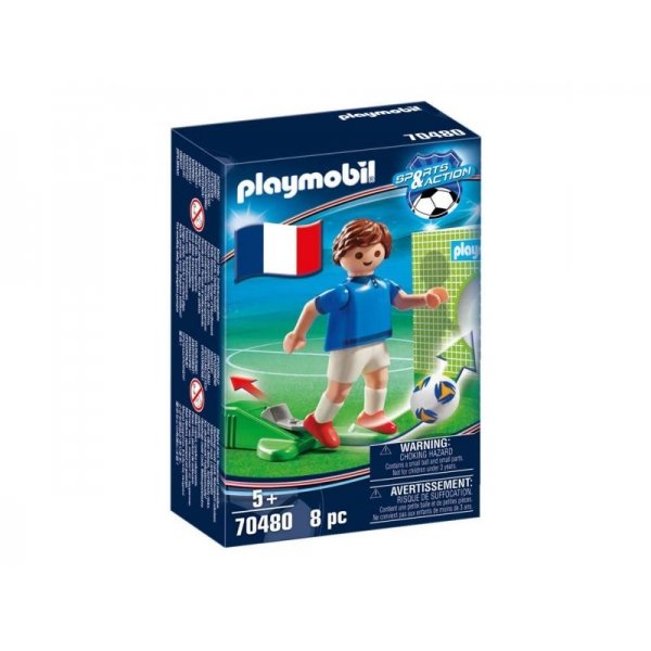 Playmobil 70480 Nationale Voetbalspeler Frankrijk