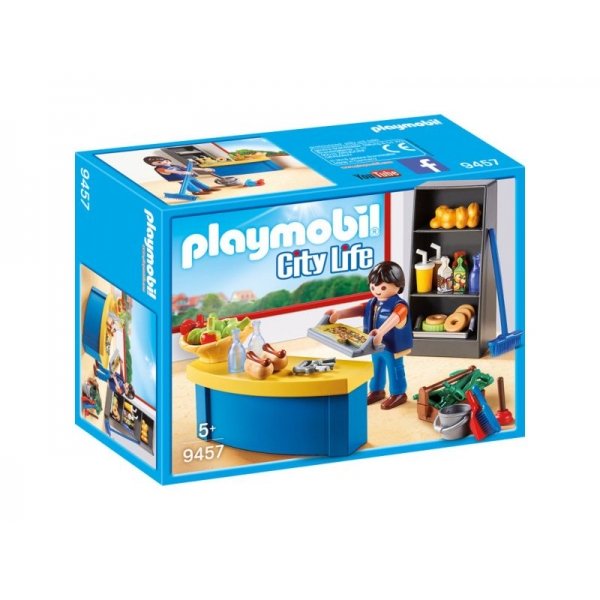 Playmobil 9457 Schoolconcierge Met Kiosk