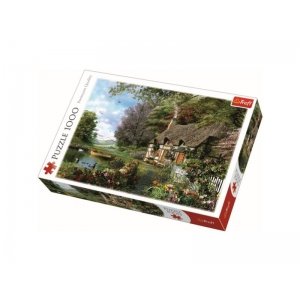 Puzzel Een Charmant Huis 1000 Stukjes