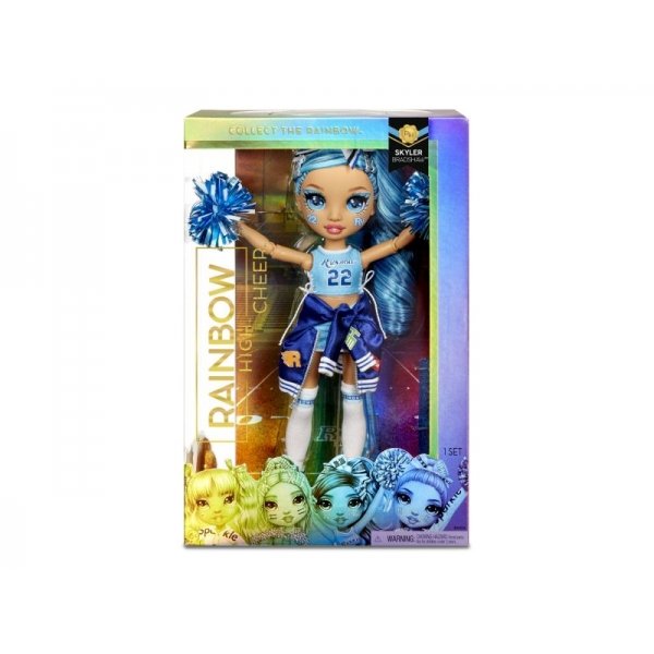 Rainbow High Cheer Doll Skyler Bradshaw Blue