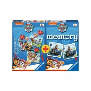 Ravensburger Spel Memory + Puzzel Paw Patrol