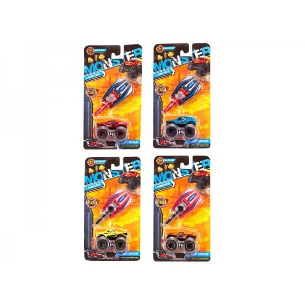 Auto Die Cast Met Launcher Assorti