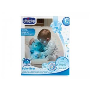 Chicco Knuffel Projector Baby Bear First Dreams  Blauw