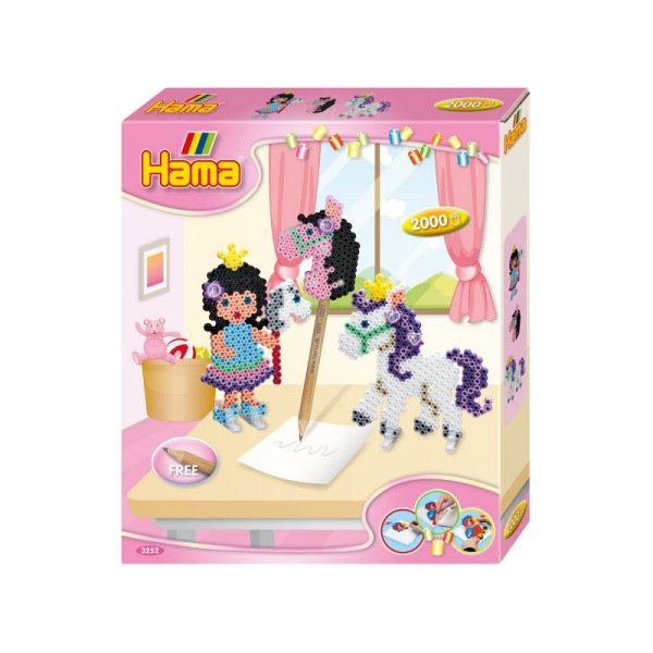 Hama Strijkkralen Pony Play 2000 Delig